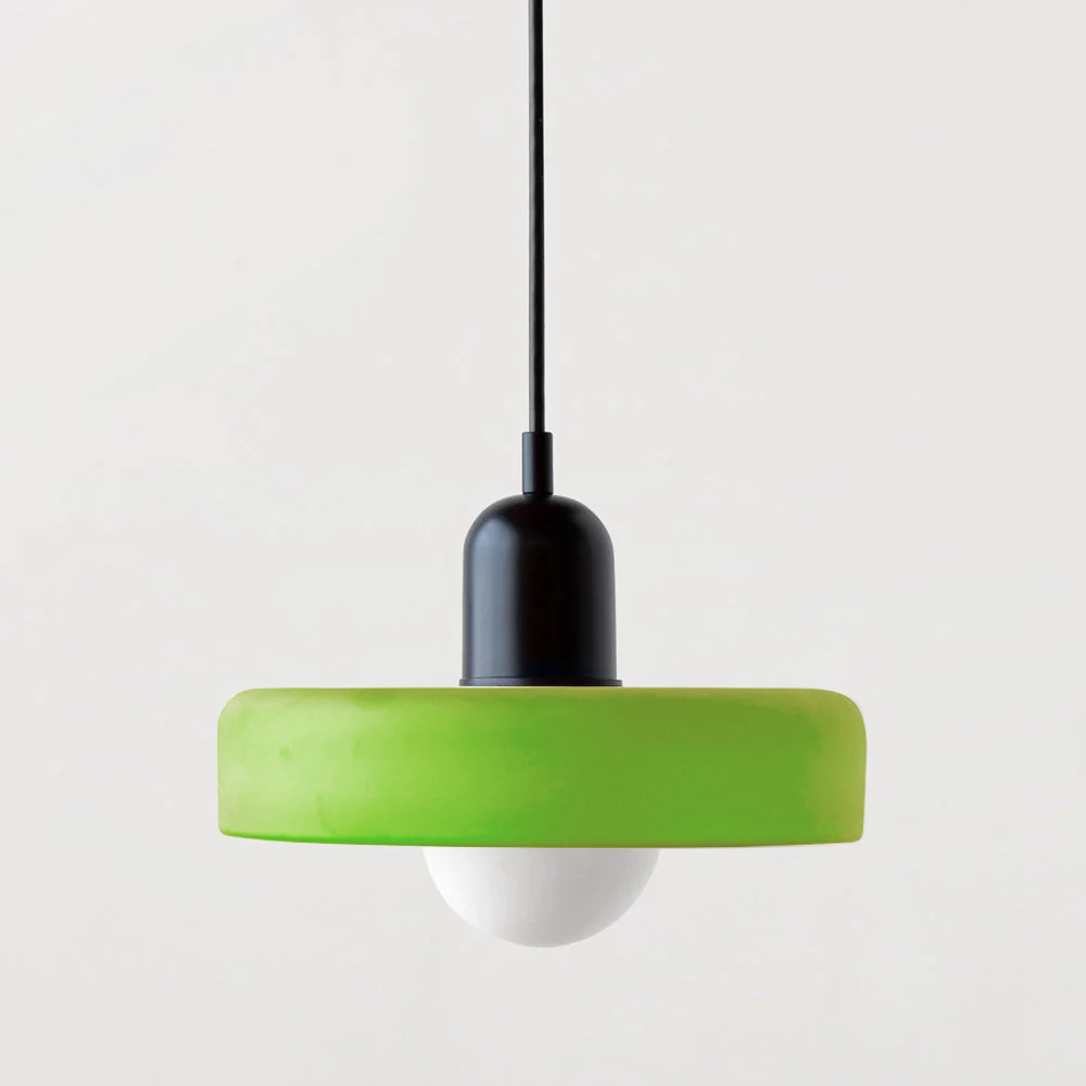 Fargerik Bauhaus-Stil Pendellampe - StiloGlas | Skanto