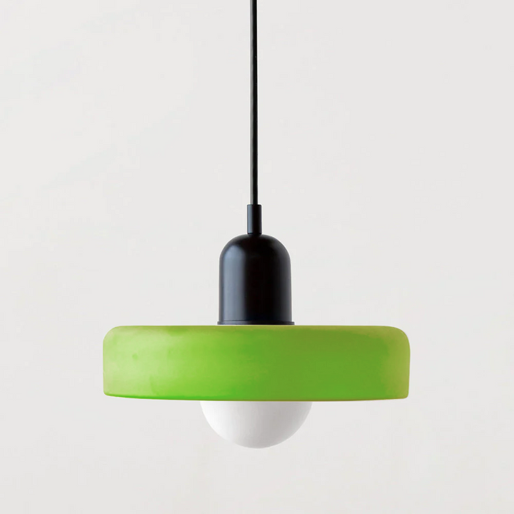 Fargerik Bauhaus-Stil Pendellampe - StiloGlas | Skanto