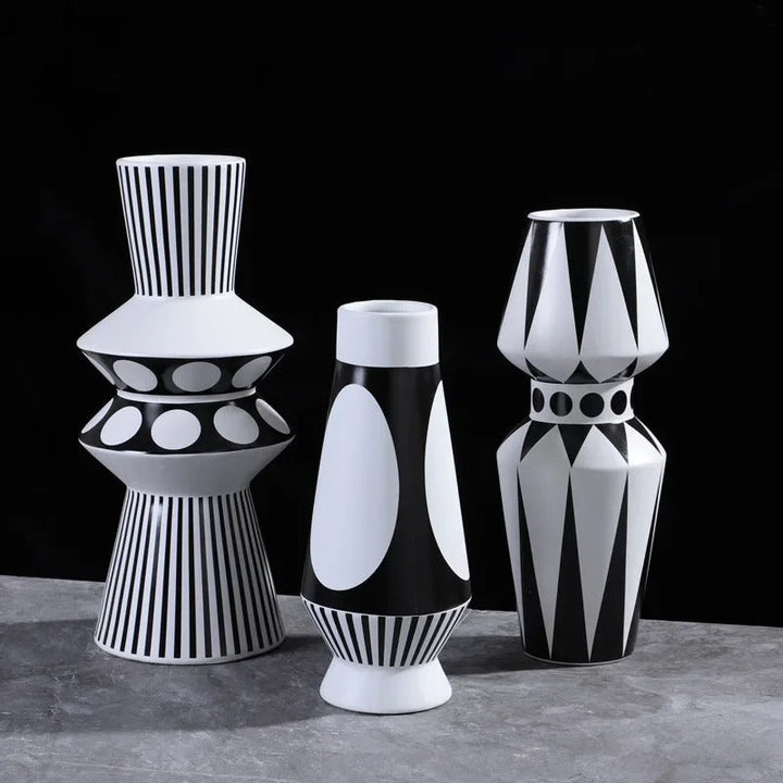 Moderne geometriske vase Skanto