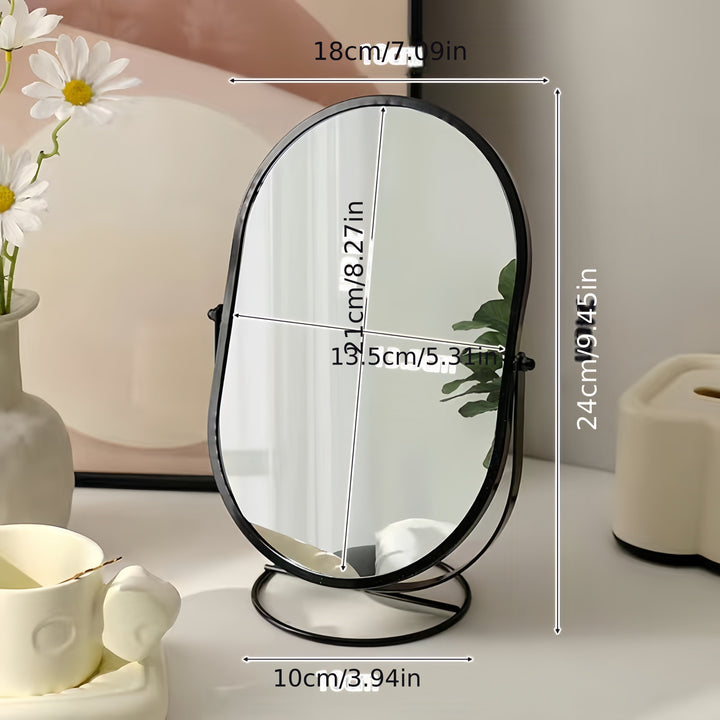 360° Look – Elegant Sminkespeil for Alle Vinkler Skanto