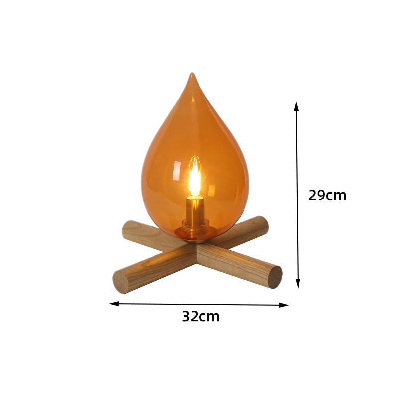 FlameAura Lampe - Realistisk Flammeeffekt | Skanto