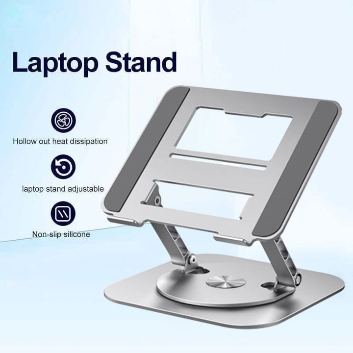 Skanto | Laptop Stativ i Aluminiumlegering Rotasjonsbrakett