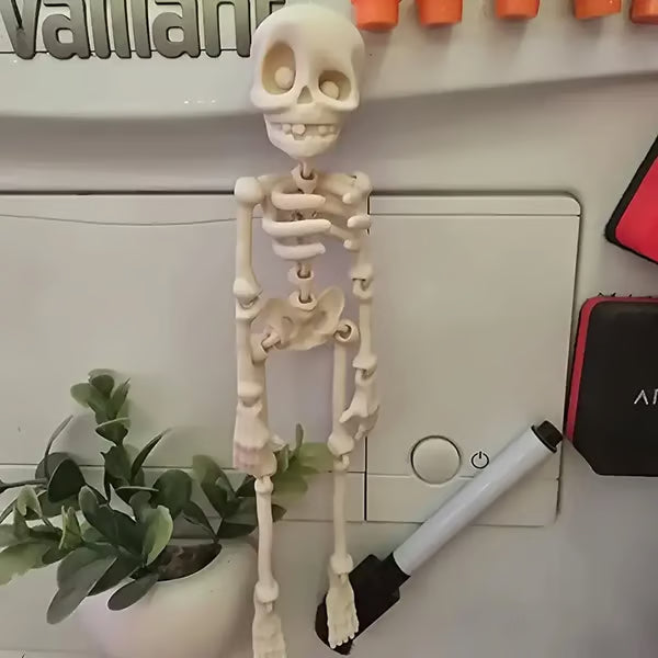 Skanto | 3D-printet vintage skjelett magnetisk figur 🎃