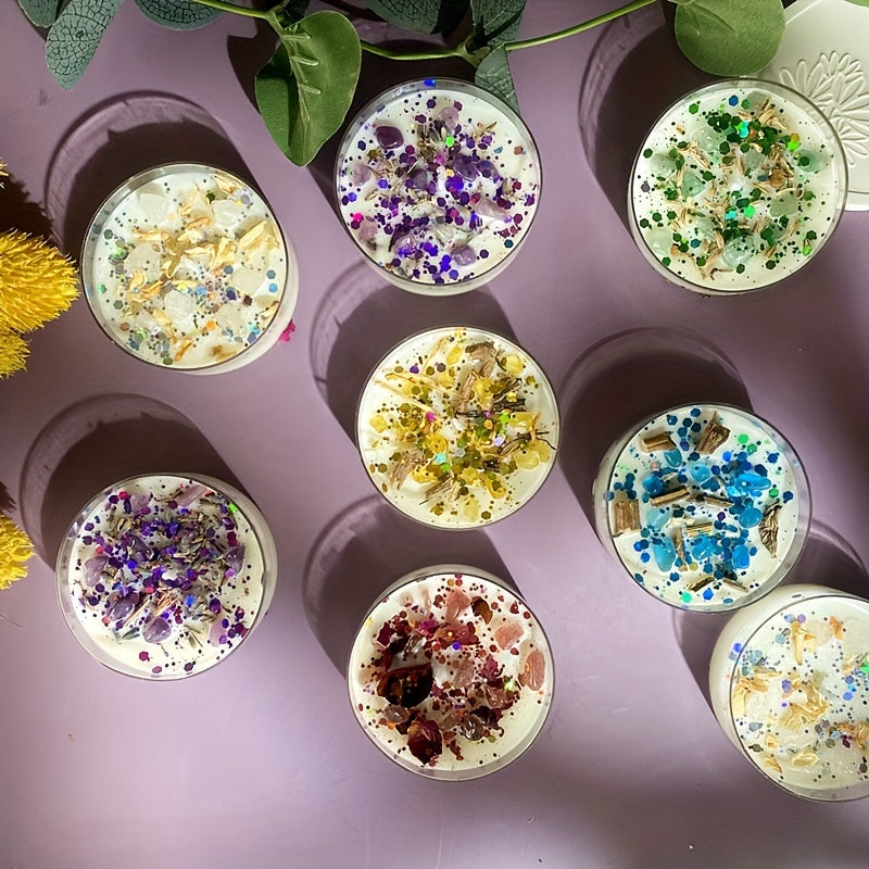 Skanto | ScentedGem - Luksuriøse krystall-infuserte blomsterlys
