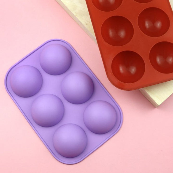 6 Hullers Silikon Bakeform | Skanto