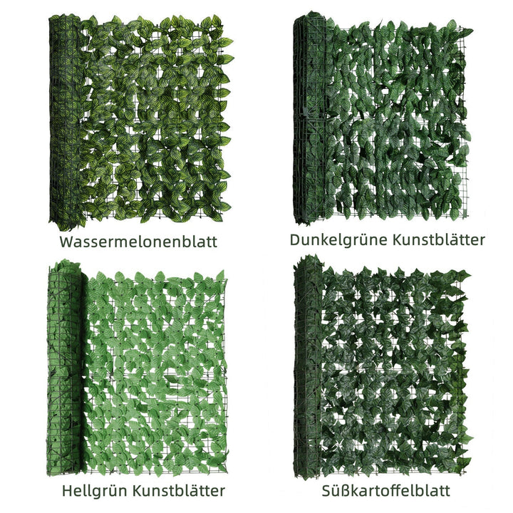 Kunstig eføyhekk personvernskjerm 1x3m | Skanto