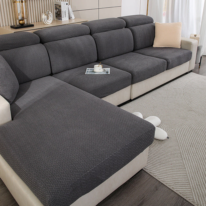 Wrap-around stretch sofa cover | Skanto