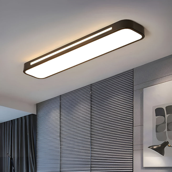 Rektangulær taklampe – Rene linjer og moderne design | Perfekt for stue og spisestue