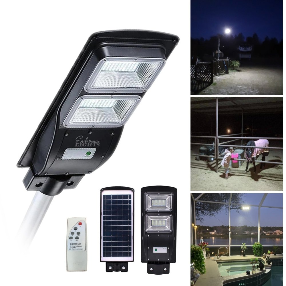 Solar LED Utendørs Lampe - Bærekraftig Belysning | Skanto