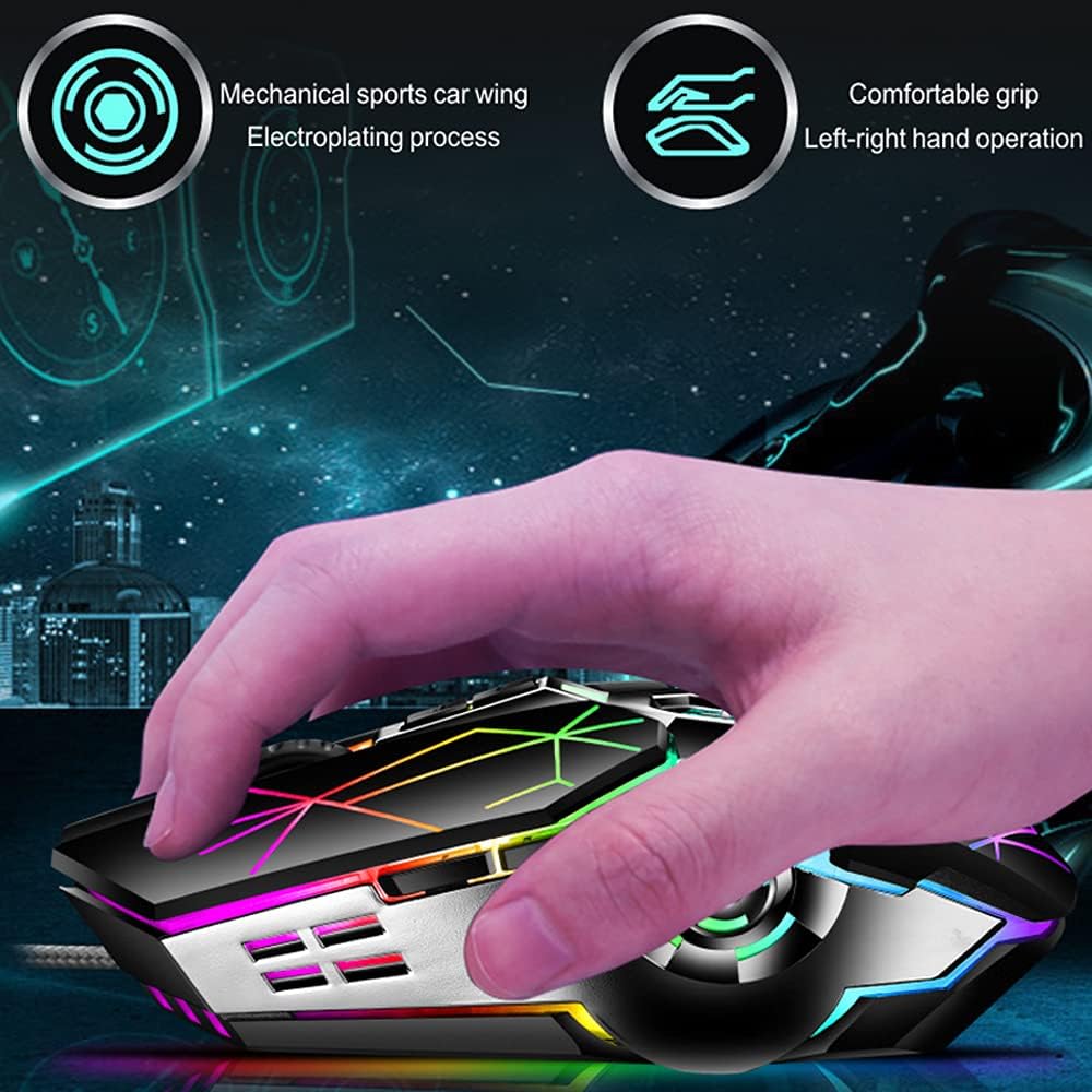 Skanto | 87-Tast Mekanisk Gaming Tastatur RGB Bakgrunnsbelyst Blå Bryter