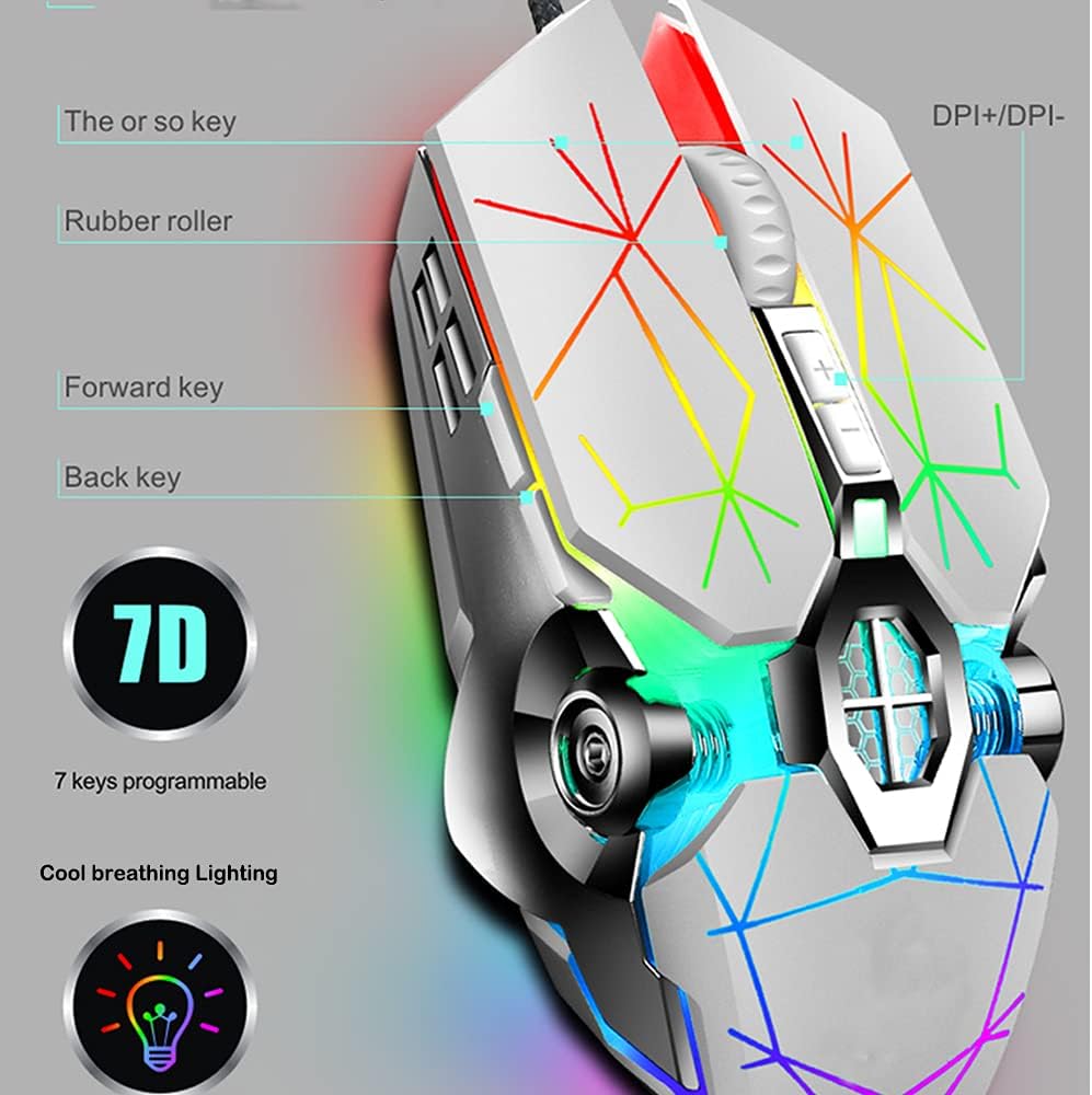 Skanto | 87-Tast Mekanisk Gaming Tastatur RGB Bakgrunnsbelyst Blå Bryter