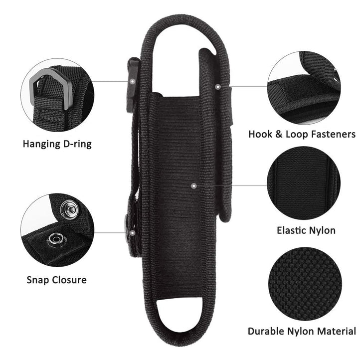 Skanto | Xtar 2-Pack Lommelykt Batteri Pouch Holster For 6.5"-8" Lommelykter Kompatibel Med Fenix & Sure