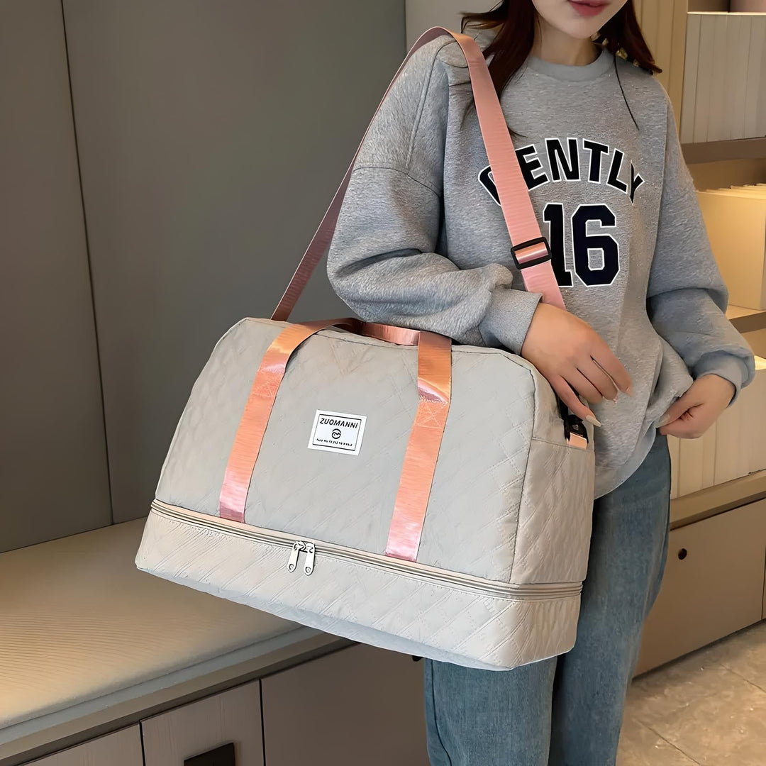 Skanto | Romslig Weekend Duffel Bag | Vanntett, Multikompartments & Ideal for Korte Turer og Treningsøkter