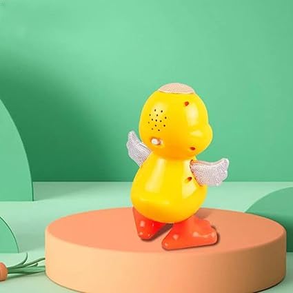 Leken LED-lampe med dansende andebolle