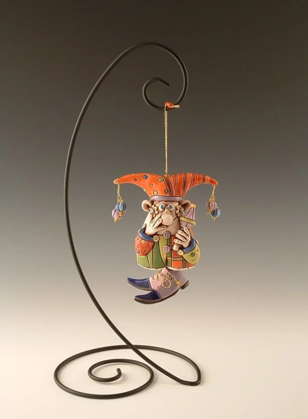 Skanto | Fargerike Jester Klokke Ornamenter