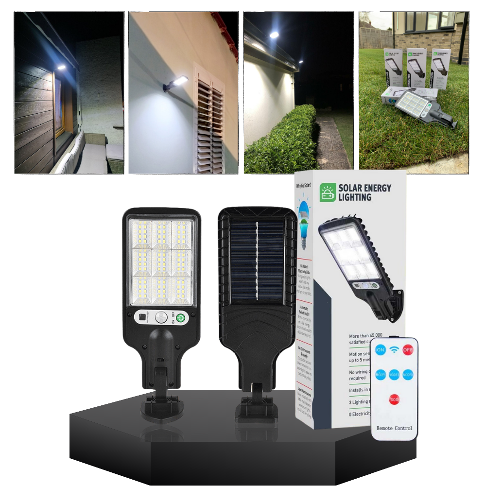 Solar LED Utendørs Lys med Bevegelsessensor – Raylux Motion | Skanto