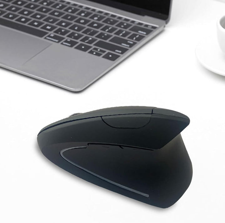 Skanto | Oppladbar Ergonomisk Vertikal Trådløs Mus – Elvion