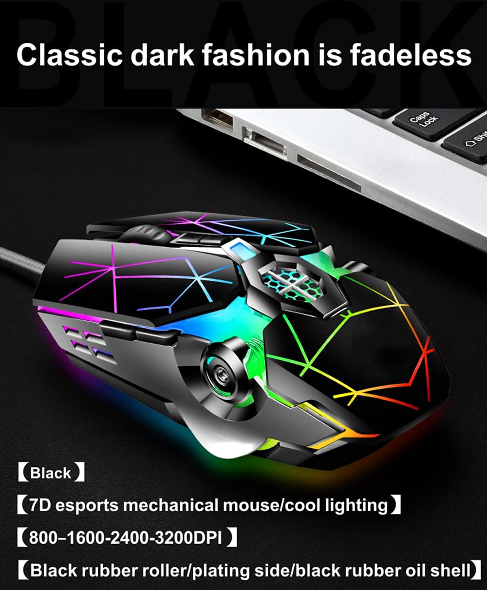 Skanto | 87-Tast Mekanisk Gaming Tastatur RGB Bakgrunnsbelyst Blå Bryter