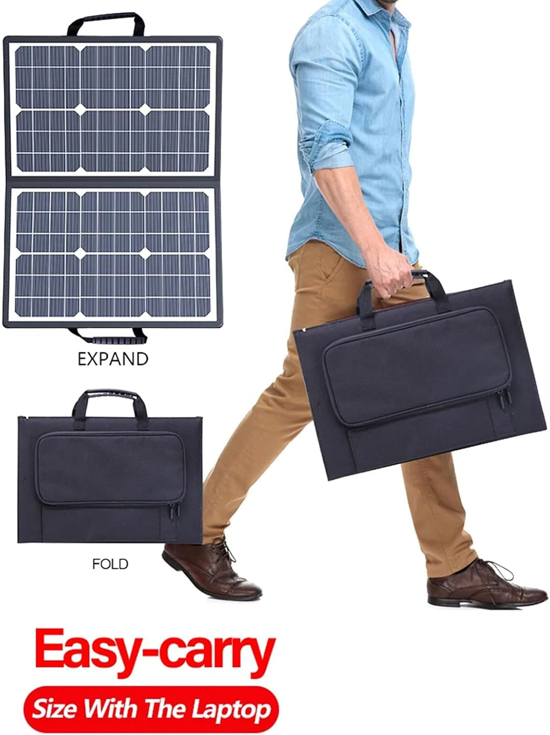 Skanto | SolaraX 1000W Sammenleggbart Solcellepanel Kit – Bærbar Off-Grid Strøm med MPPT Lading
