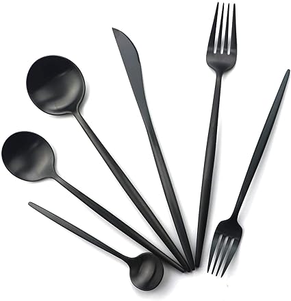 Skanto | Minimalistisk Bestikk 36 Stykker I Rustfritt Stål: Eleganse Og Holdbarhet
