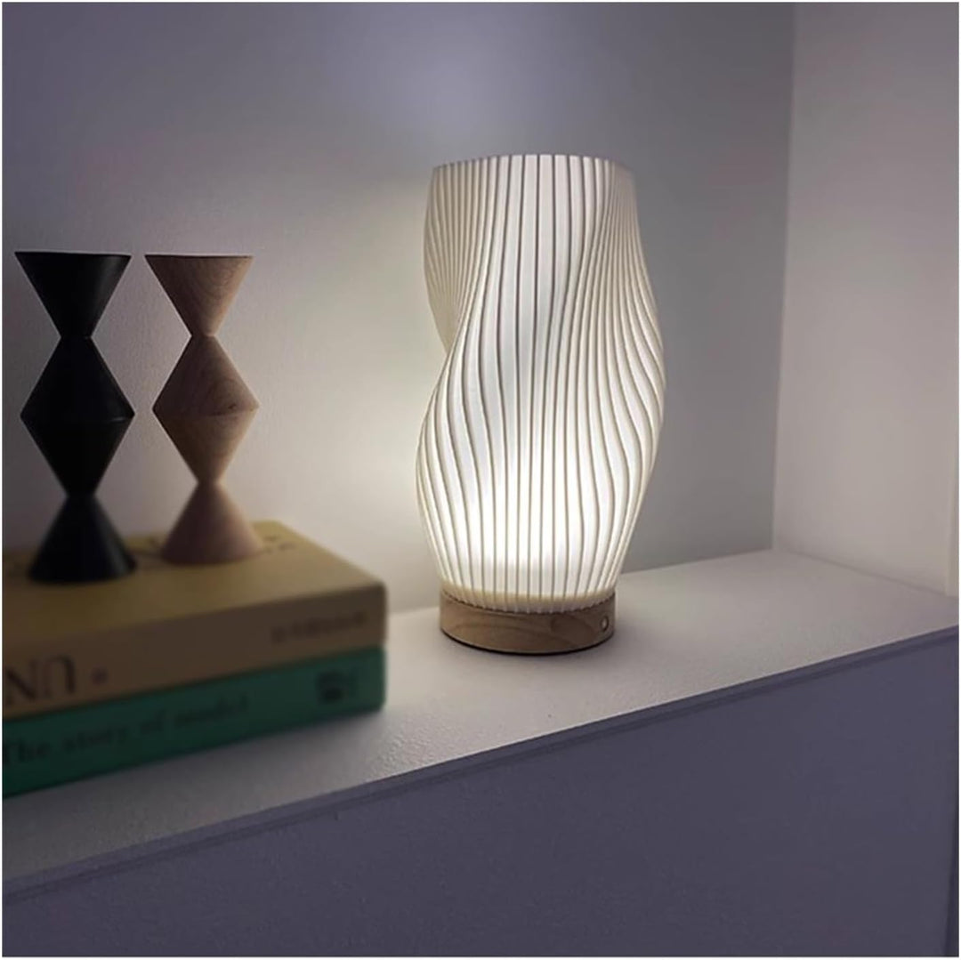 Bølgete Ambient Lampe - Sofia | Skanto