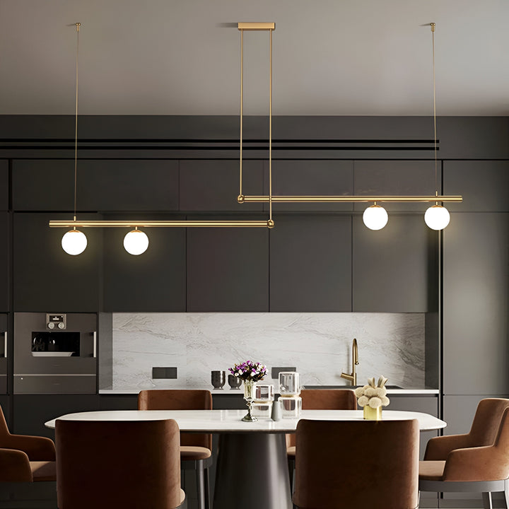 Skanto |Nordisk Glass Linear Luksus Pendellampe