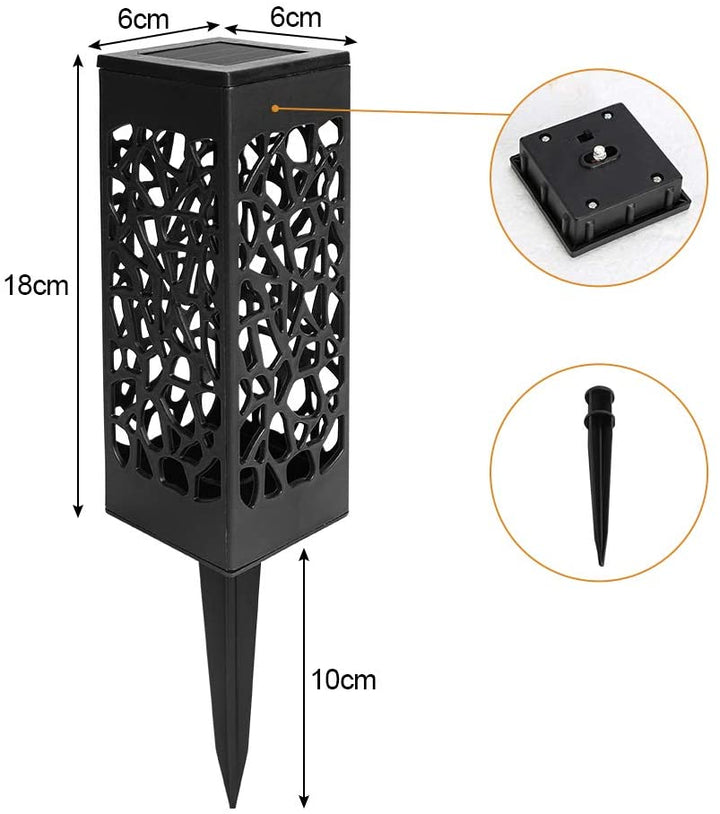 12X Solar Lights LED Sti Lys Hage Belysning | Skanto