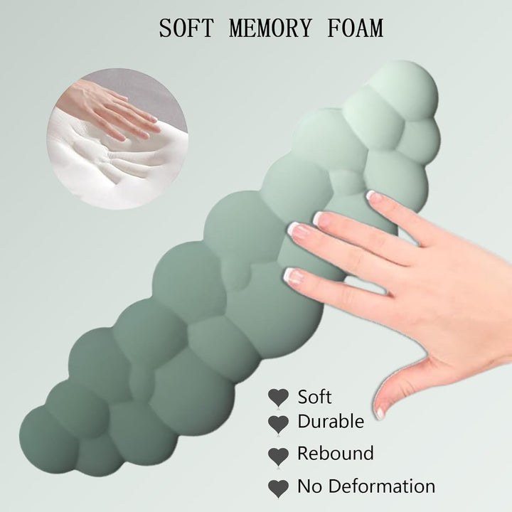 Frendorf | Skyformet Ergonomisk Håndleddstøtte Sett med Musematte & Underlag – Zeyora
