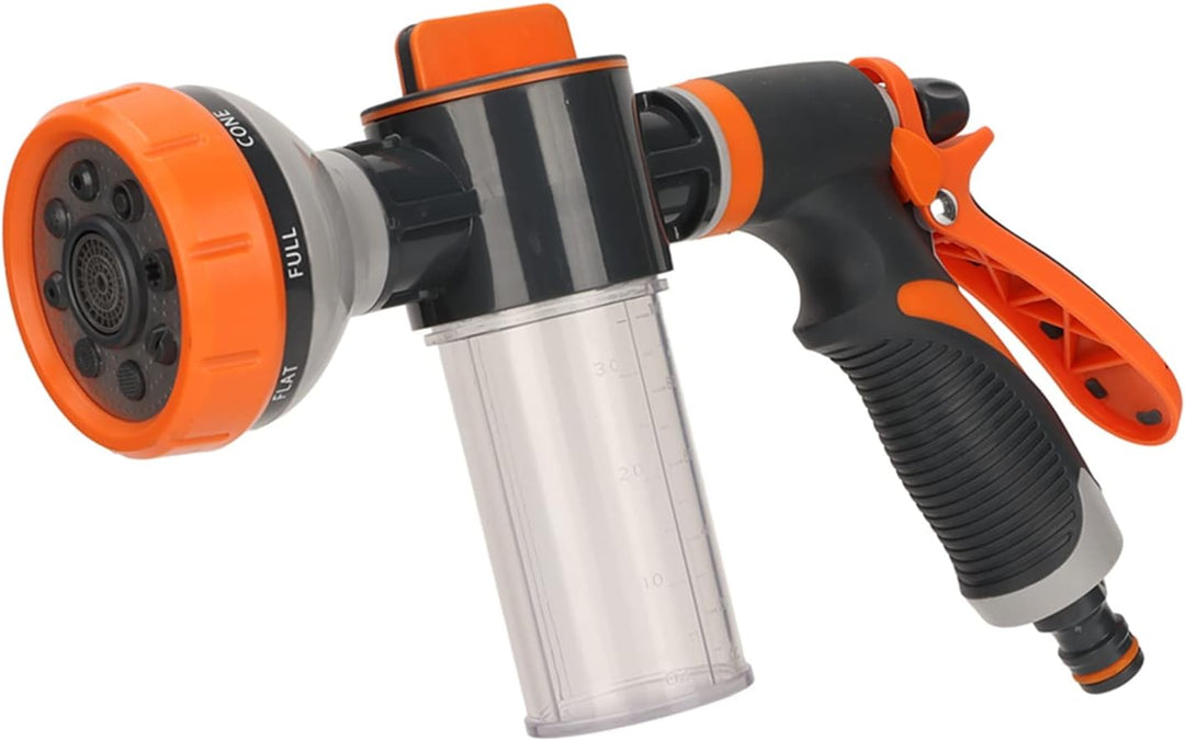 Frendorf | Hage Vanning Skum Sprayer 8 Moduser Høytrykk Hånddusj