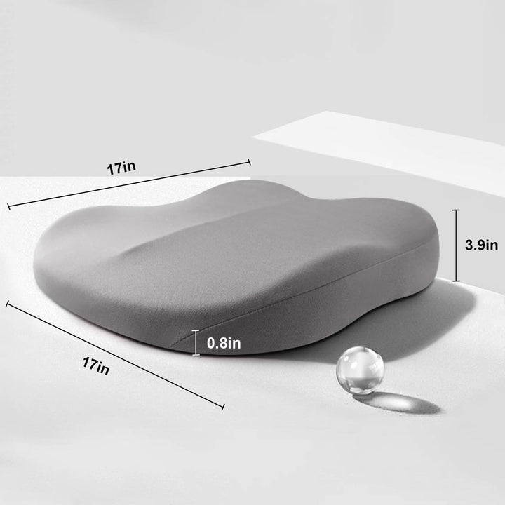 Bilpute Høyde Økning – Ergonomisk Sete Boosterpute med Minne Skum | Skanto