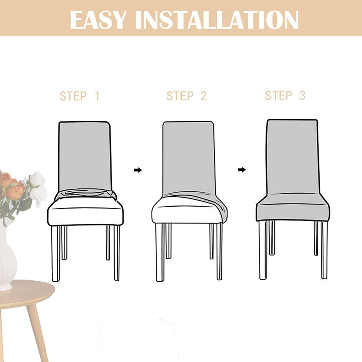 Skanto | Stretch Spisestoltrekk Sett – ChairGuard