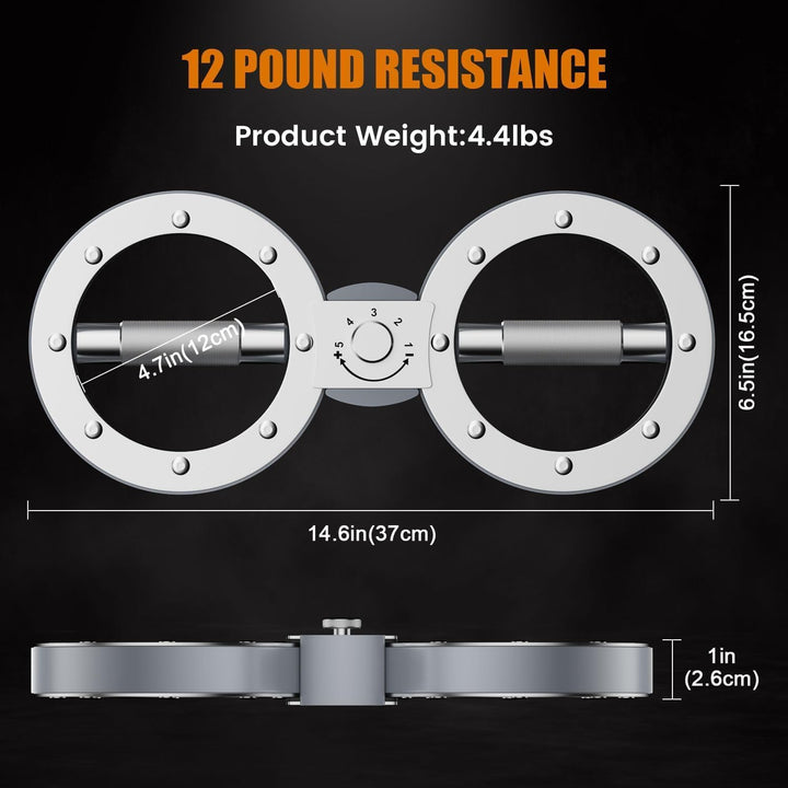 Frendorf | Twister Arm Treningsapparat med Justerbar 12LB Motstand og 360° Rotasjon – Zeynor