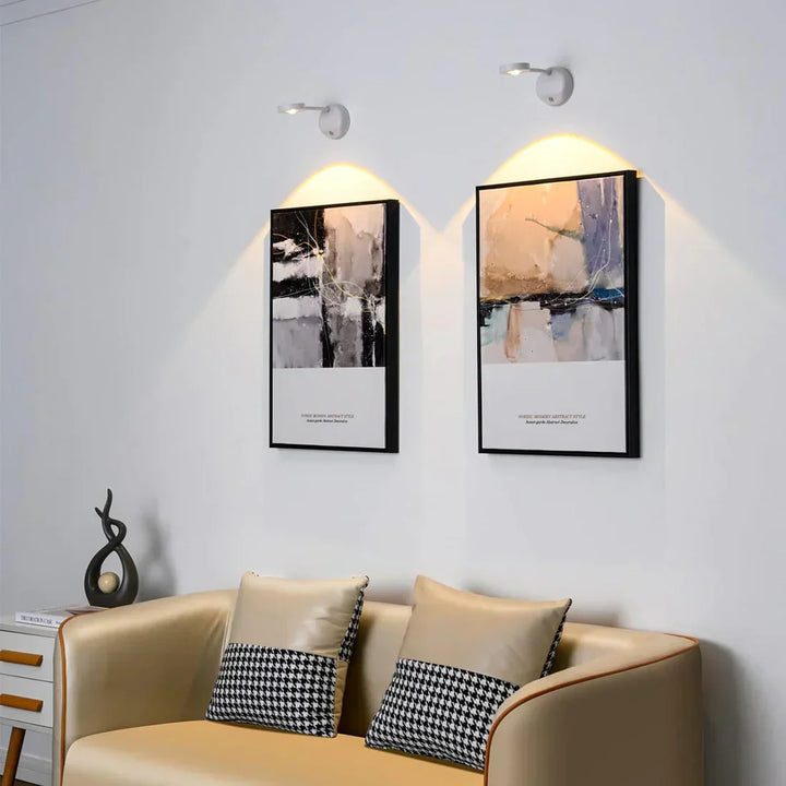 Skanto | Veggspotlight – SmartGlow – oppladbar LED – bevegelsessensor