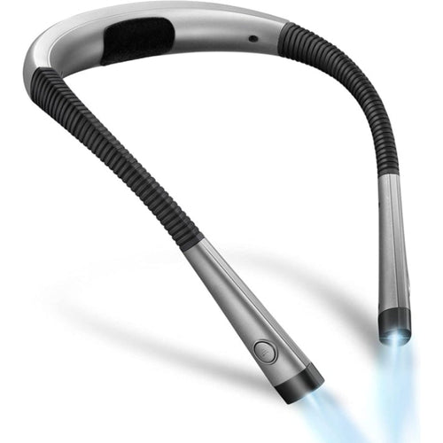 LED-leselampe, egnet for lesing og opplesing, 3 farger, 6 lysalternativer, fleksibel arm, bærbar, holdebar, perfekt for lesing, lesing, camping, reparasjon