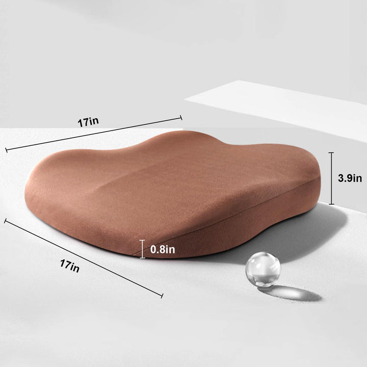 Autositzkissen RaiseSit – Ergonomisches Sitzerhöhungskissen mit Memory-Schaum