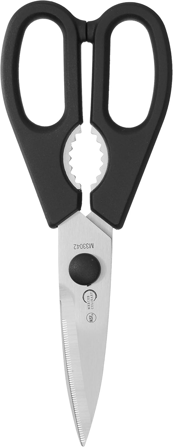 Skanto | Kokkens Kniv Saks - Premium Rustfritt Stål Blader - Ideell for Kutting av Urter, Fjærfe og Andre Kjøkkenoppgaver - Ergonomiske Håndtak for Komfortabelt Grep og Presisjon - Multifunksjonell og Holdbar