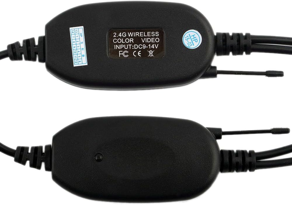Skanto | Trådløst bilreverseringskamera med 4,3" (10,9 cm) LCD-skjerm – ParkSafe