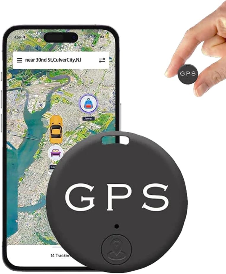 Skanto | Mini Magnetisk GPS Tracker – Sanntidsplassering, Sterk Magnet og Lang Batterilevetid