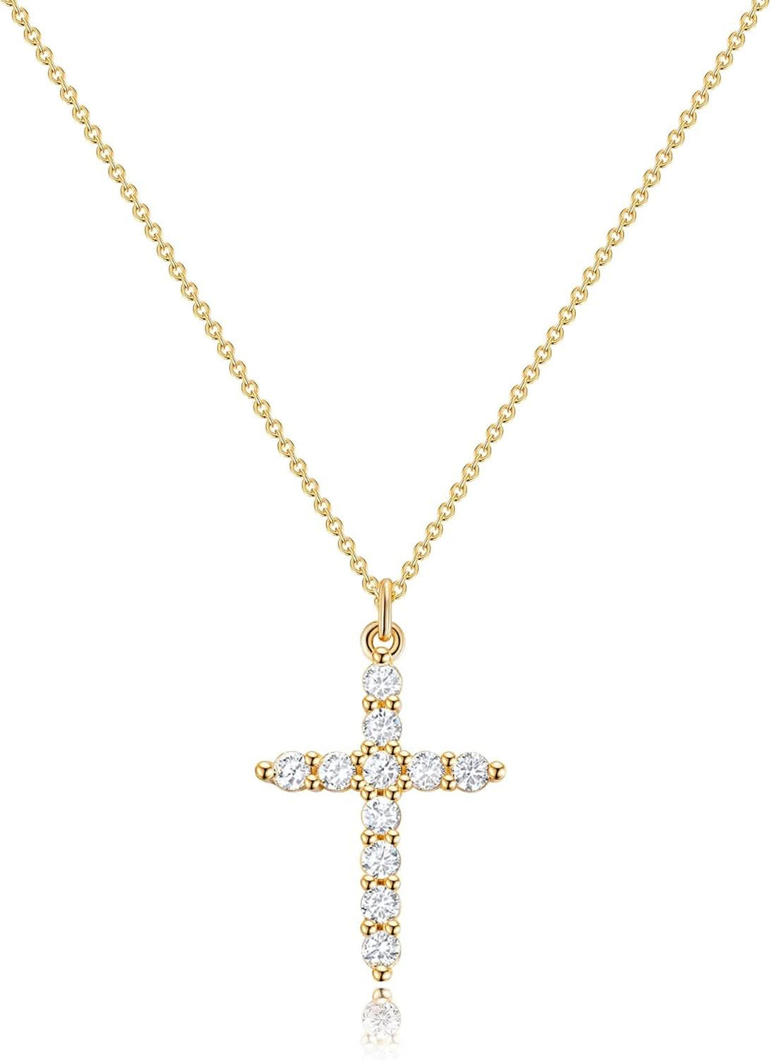 Skanto | Elegant 18K gull Cubic Zirconia halskjede