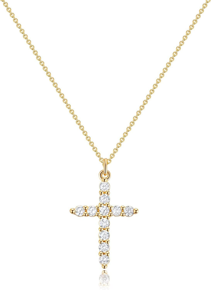 Skanto | Elegant 18K gull Cubic Zirconia halskjede