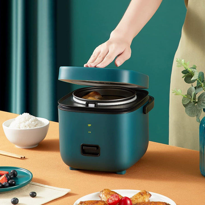 MiniChef 1.2L Risekoker – Kompakt Multikjører med Dampfunksjon og Én-Knapp Kontroll | Skanto