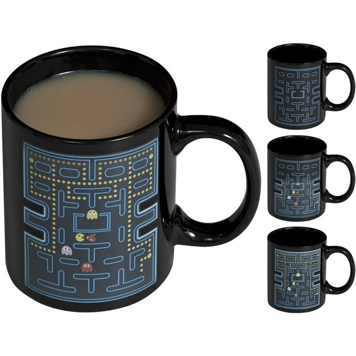 PAC-Man Magisk Varmefølsom Fargeforandrende Keramisk Kaffekopp | Skanto