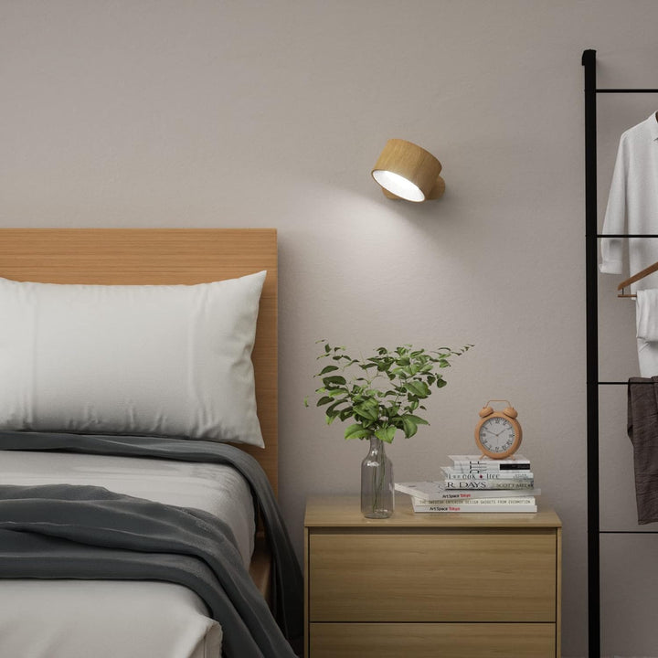 Skanto | Eternity Glow – Trådløs LED vegglampe med fjernkontroll og timer