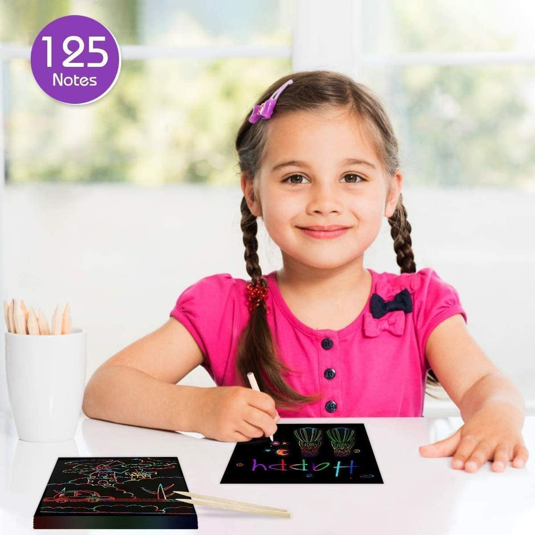 Skanto | Rainbow Scratch Mini Kunstnotater