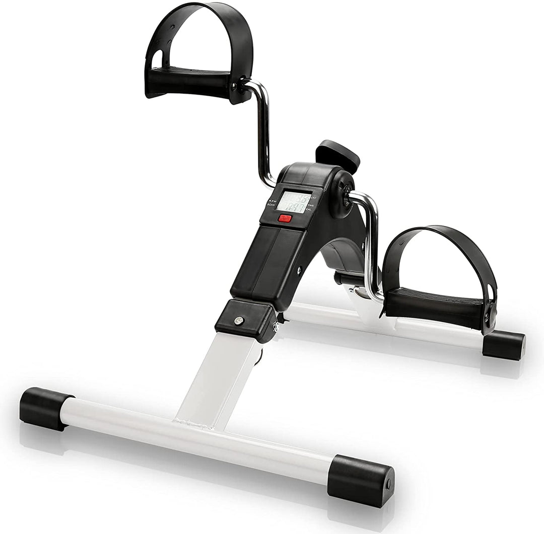 Mini-Home Trainer Fitness Bike Leg Trainer med LCD Display | Skanto