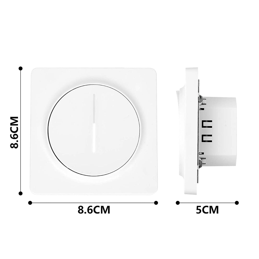 Smart Dimmer Dimmerbryter Berøring med Fjernkontroll | Skanto