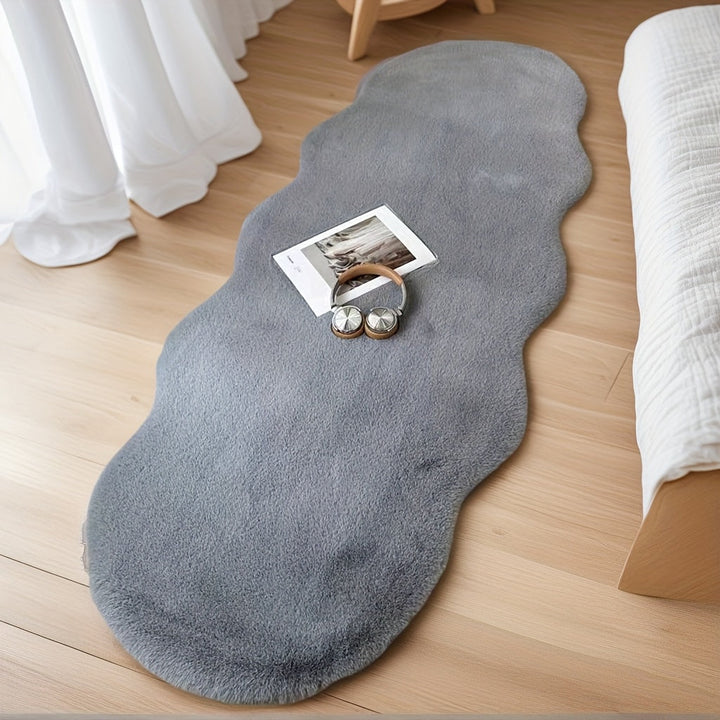 VelvetSoft Comfort Teppe – Vaskbart antiskli plysj gulvmatte for ethvert rom | Skanto