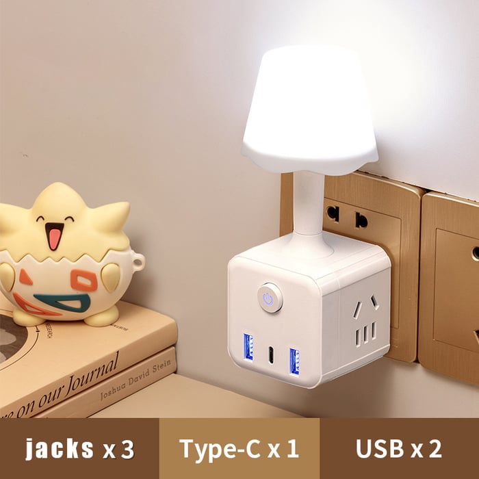 Skanto | Fjernkontrollert LED-lampe med USB-adapter