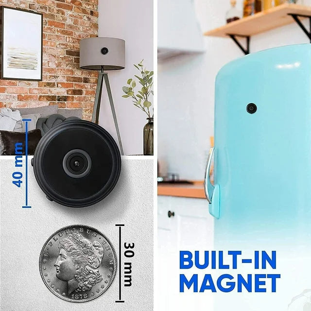 Skanto | Mini trådløs magnetisk kamera med lyd- og video direktestrøm