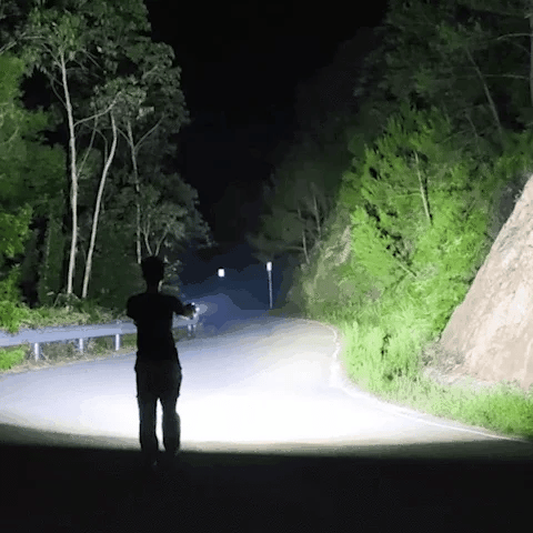 Wasserdichte Militär-Laser-Taschenlampe